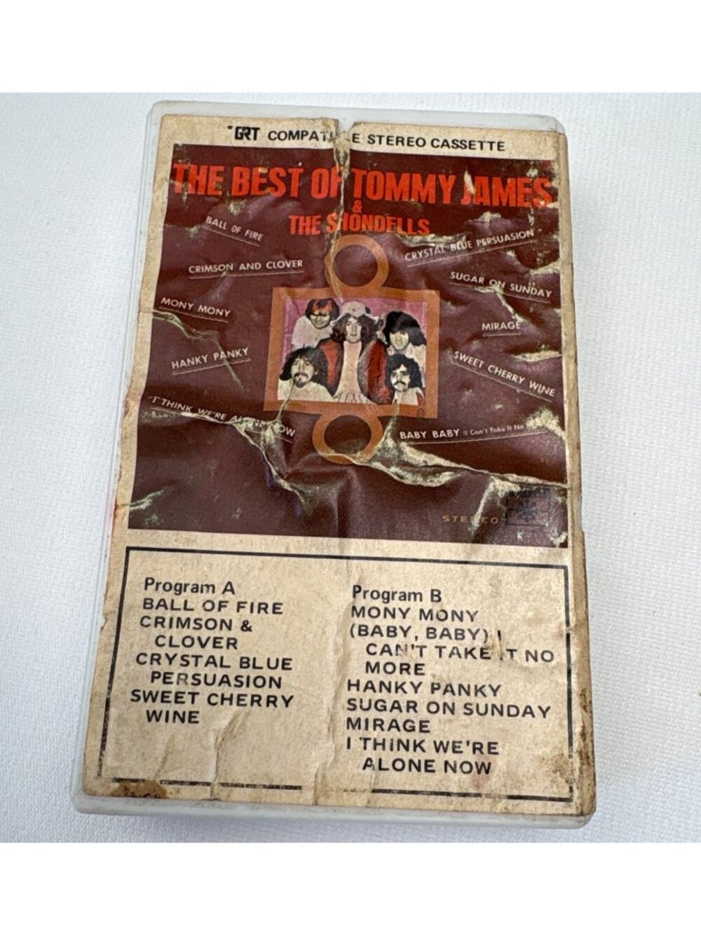 The Best Of Tommy James & The Shondells Stereo Cassette GRT 545-42040 - Picture 5 of 7
